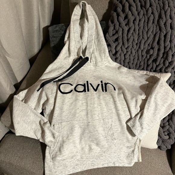 Calvin Klein Performance Tops - Heather Grey Calvin Klein Sweatshirt